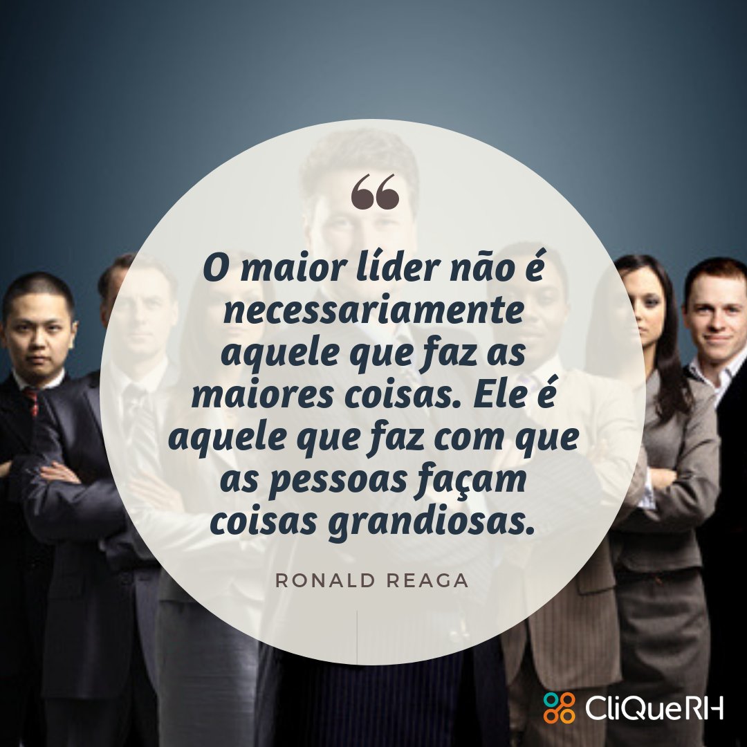 CliqueRH's tweet photo. Um bom líder, ensina e faz com que os outros também façam acontecer! #cliquerh #liderança https://t.co/HNi8Bgosj1