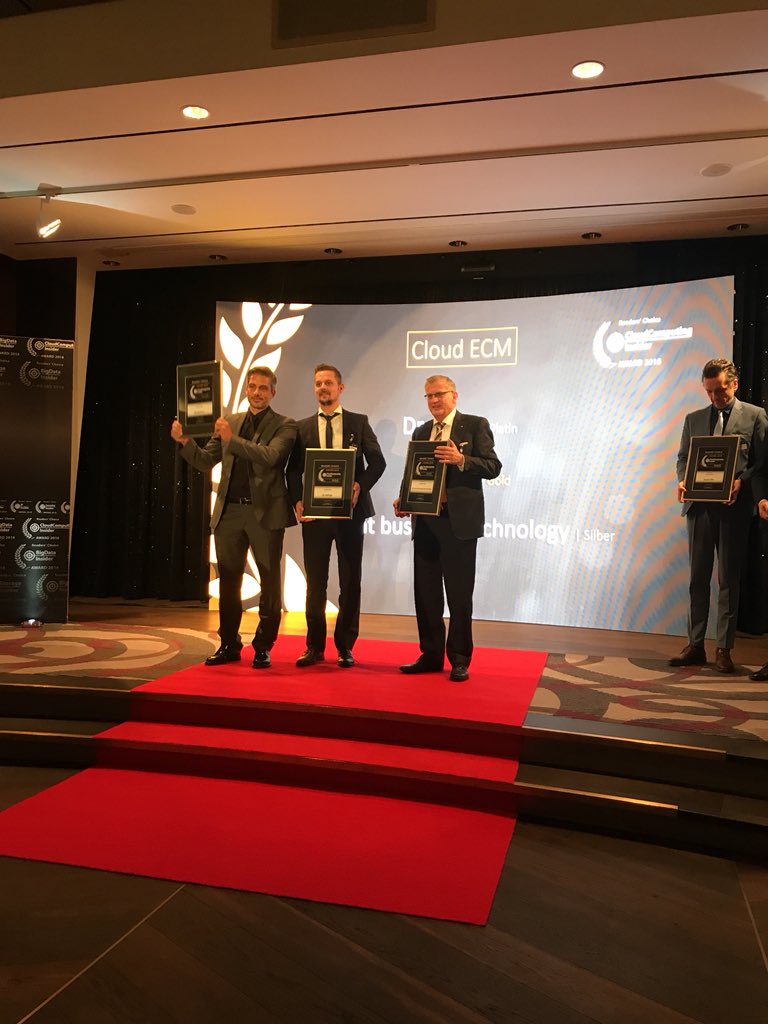 cloudinsiderde's tweet image. #CloudECM heißt die nächste Kategorie, in der sich bei den #ITAWARDS 2018 @Dropbox, @d_velop_cloud und @forcontECM gegen die Konkurrenz durchsetzen konnten.