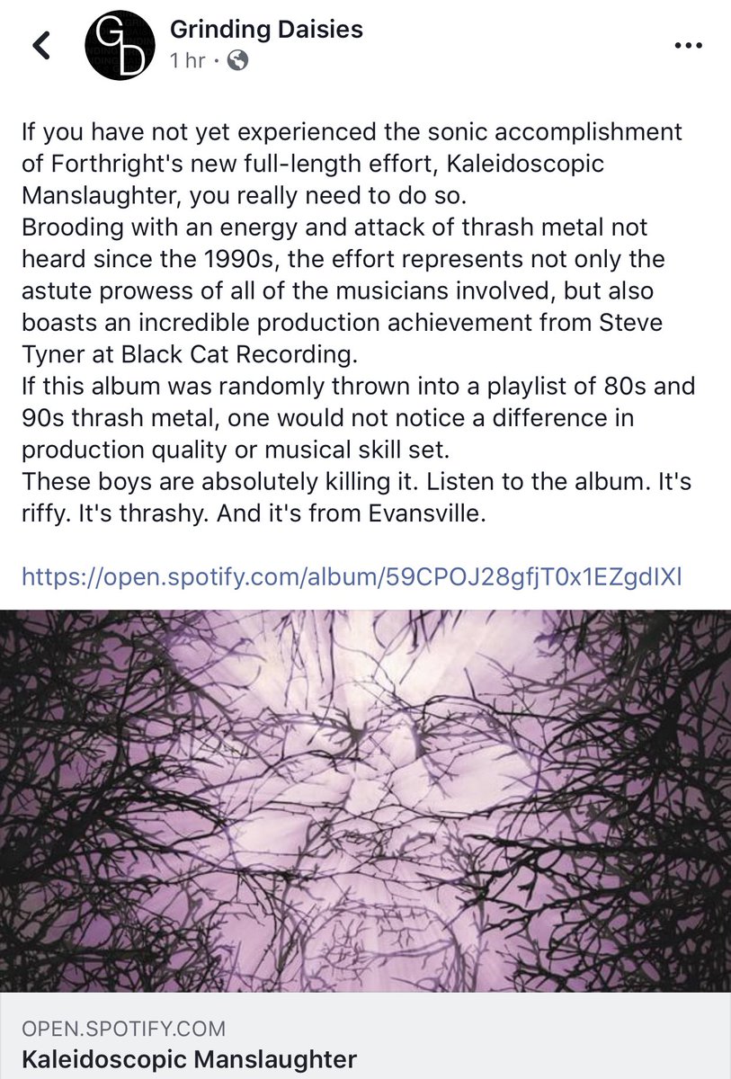 Big thank you to <a href="/GrindingDaisies/">Grinding Daisies</a> for the support and kind words. 🙏🏻