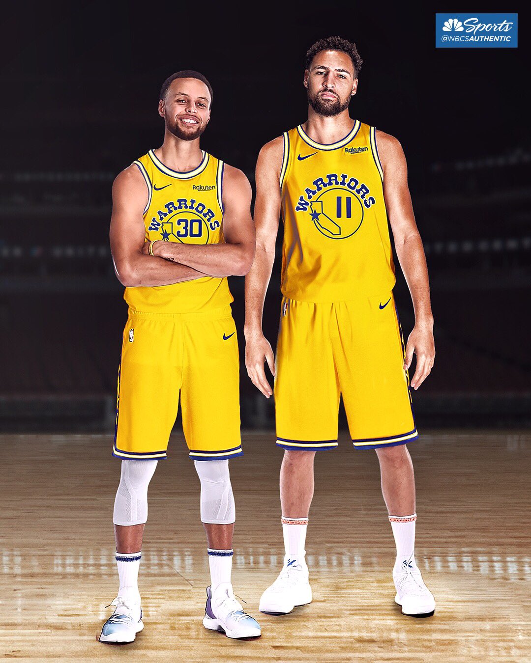 Warriors on NBCS on Twitter "Splash Bros rockin’ the Classic Editions