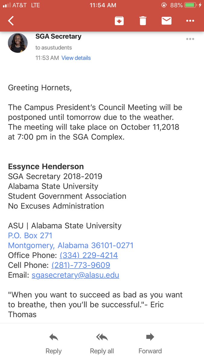 jaylonpickett's tweet photo. Meeting tonight with presidents of each organization #myasu 

https://t.co/h4kKHeSHrw

Please fill this out https://t.co/vbAeeHKlD2