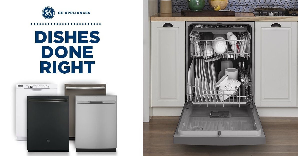 CD_appliances's tweet photo. Washing the dishes should be simple. Save up to 30% on select GE Appliances dishwashers at Custom Distributors. https://t.co/HTuq1ny7f9 https://t.co/ijIn53VZYO