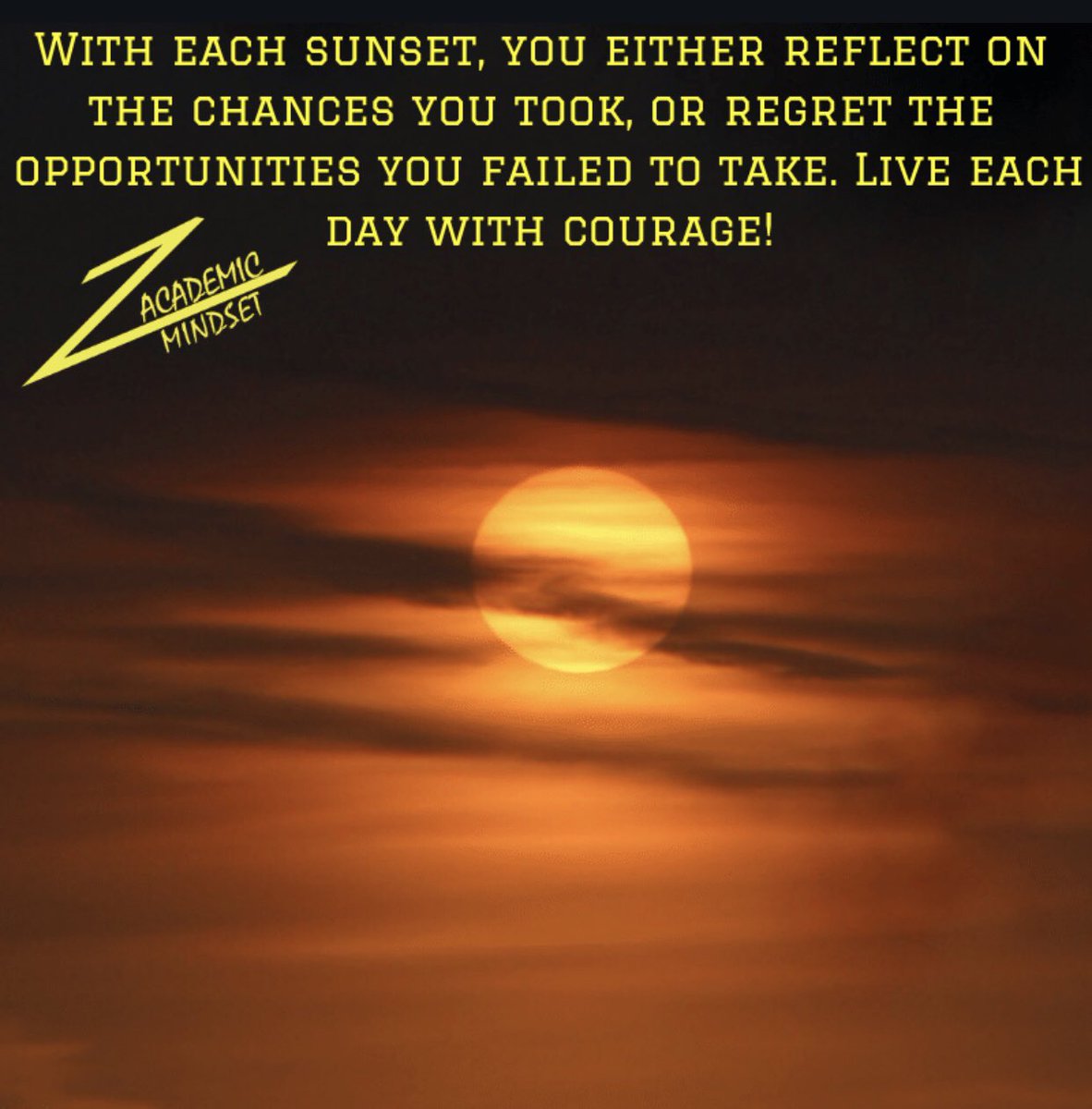 Make the most of every day and every opportunity! 

#mindset #mentaledge