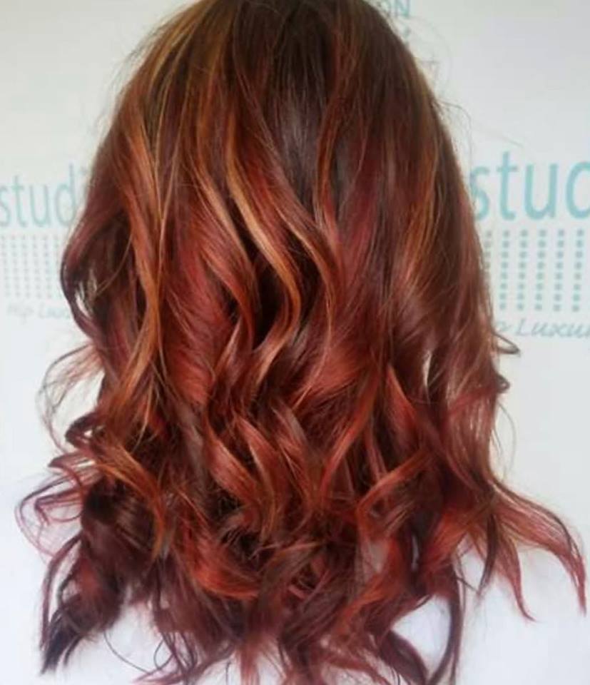 #StudioZSalon #FallIsInTheHair
color formulated by Associate Hair Designer Melina.