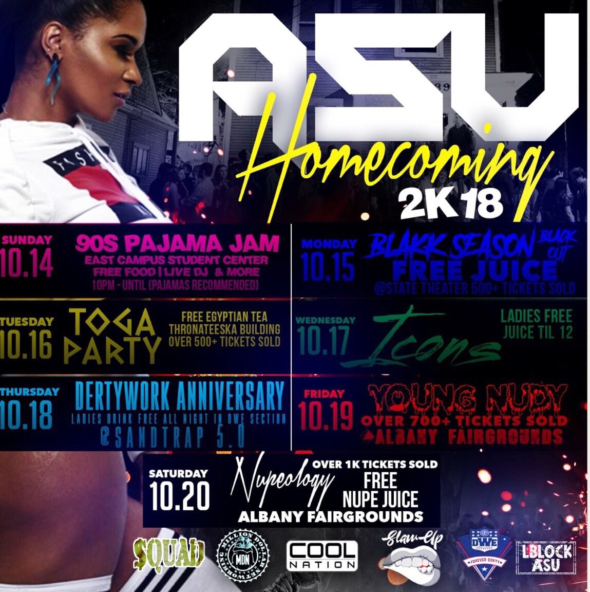 MDNZane's tweet photo. #ASU the Ramily made it through the storm now let’s turn up for Homecoming #itsMDNHoe @ThatGuy_Teezie @IamDJTrayD @Keen_aMuhfucka @Cool_Ass_JD @DertyWorkTato https://t.co/rgEjAD1hLR