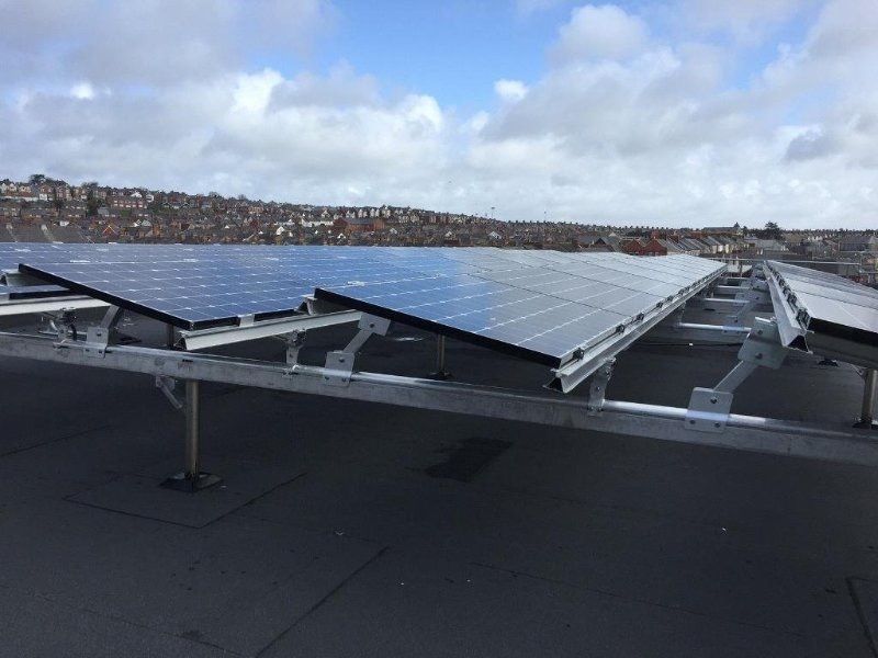 Throw back Thursday - with this quality job by Central with this built up felt roof incorporating PV Panels!

Take no risks. Go home safe!