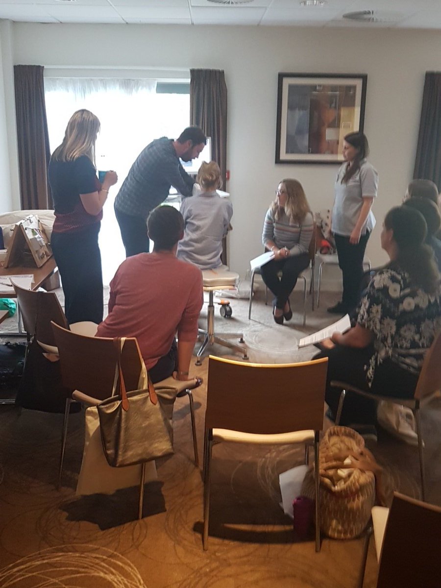 ACPIN_SC's tweet photo. #mint18 virtual games all body tech. Therapist learning the future of Neuro rehab https://t.co/zjqnuHMKFz