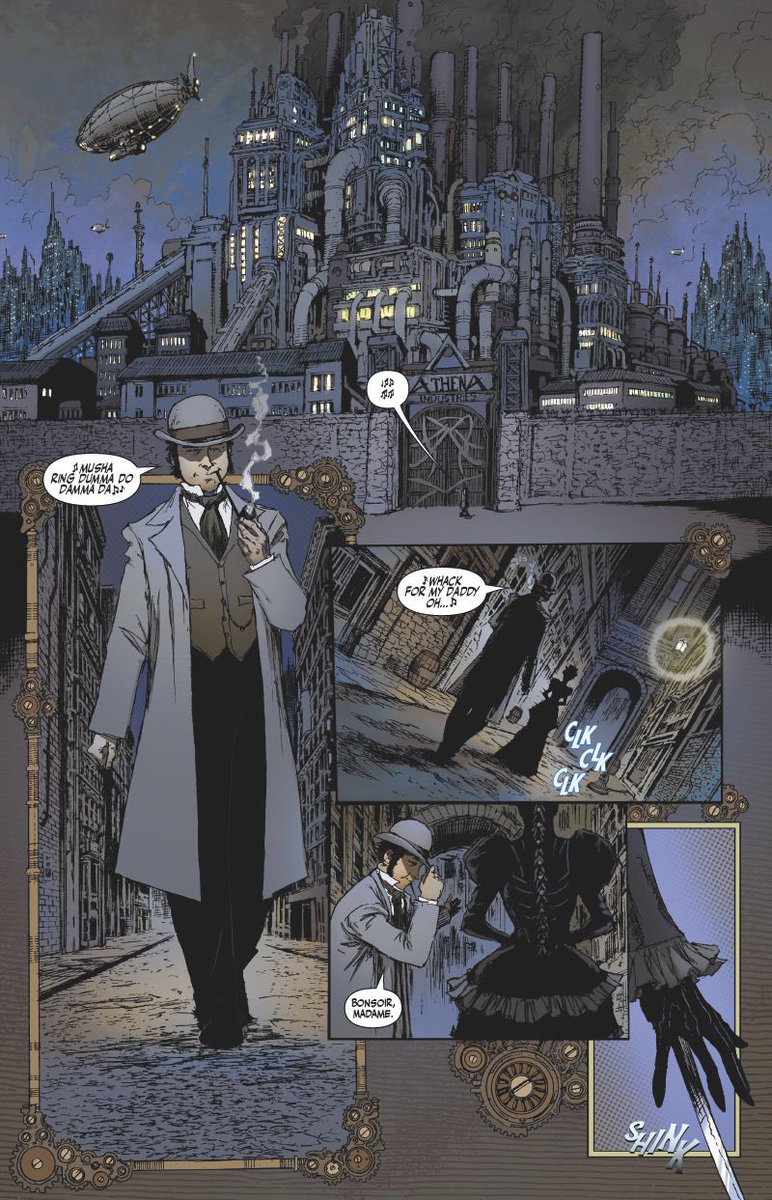 GlenatComics's tweet photo. [LIRE LES PREMIÈRES PAGES] La plus steampunk des héroïnes victoriennes revient dans une nouvelle aventure teintée d’un soupçon de polar !
#LADYMECHANIKA : Volume 5 en librairie le 17 octobre.

Preview : https://t.co/rs7cC2YInP https://t.co/hav4xd93eA