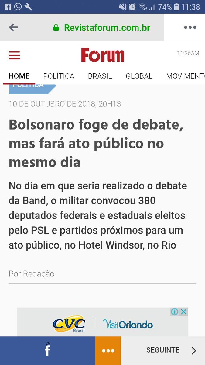aka_bandida's tweet photo. Se eu to indignada? Capaz  #bolsonaroCagao #arregao https://t.co/CxVbylJOah