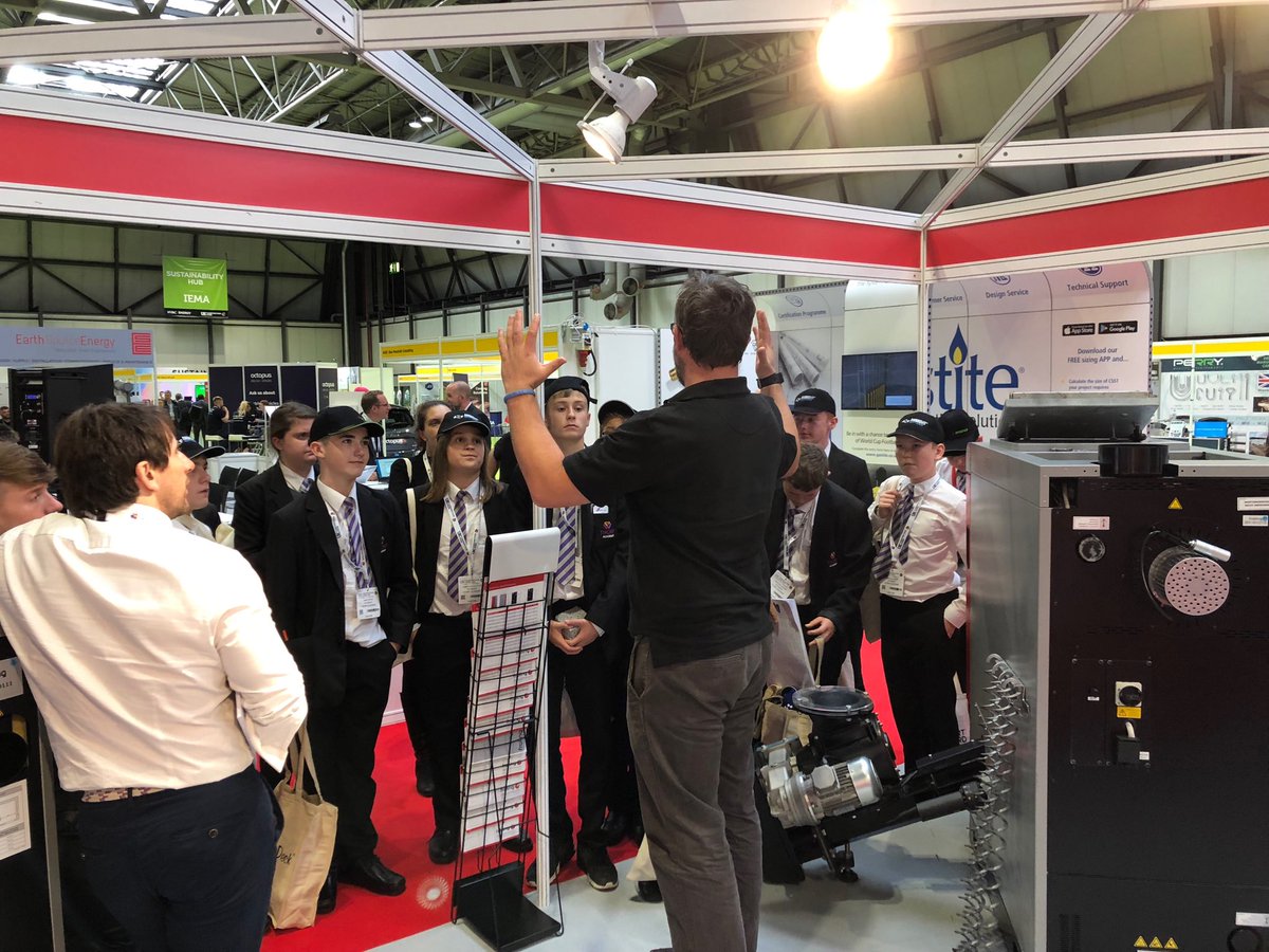 denergyltd's tweet photo. Educating the next generation at #ukconstructionweek. #biomass https://t.co/UD0hGwUF86