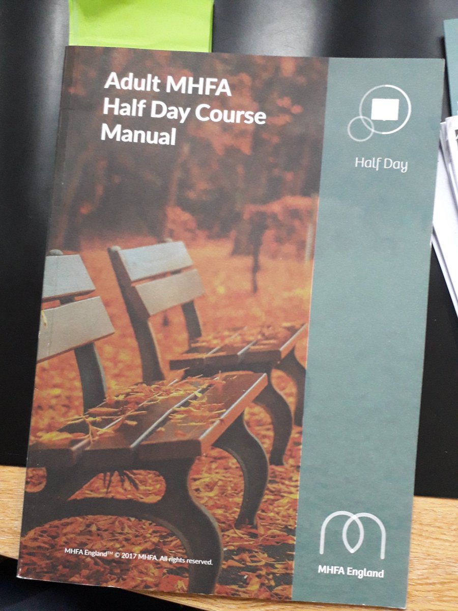 2 x Excellent Adult half day MHFA courses <a href="/Catapult_UK/">Catapult Network</a> Birmingham yesterday ! <a href="/BirminghamMind/">Birmingham Mind</a> <a href="/MHFAEngland/">MHFA England®</a>