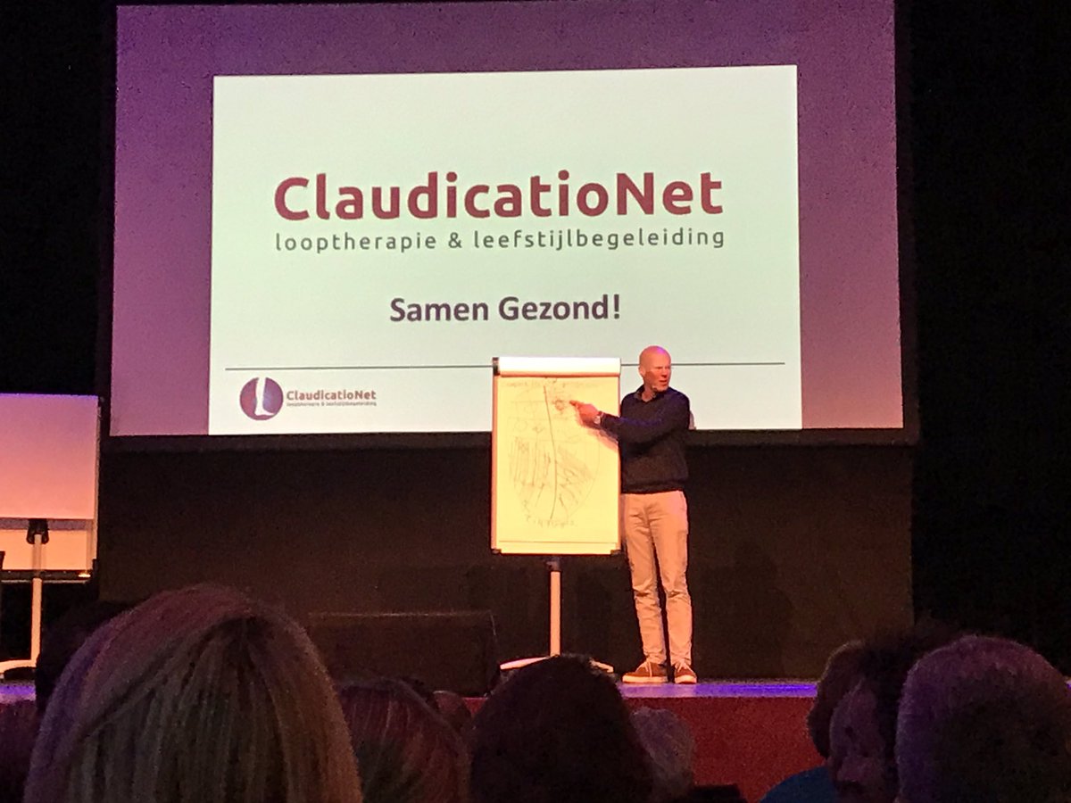 KMliczek's tweet photo. Goede ontwikkeling tijdens jaarcongres #samengezond en toekomst plannen @ClaudicatioNet @joepteijink #chronischzorgnet  #leefstijlbegeleiding #fysiotherapie https://t.co/aPGrNWM5N9