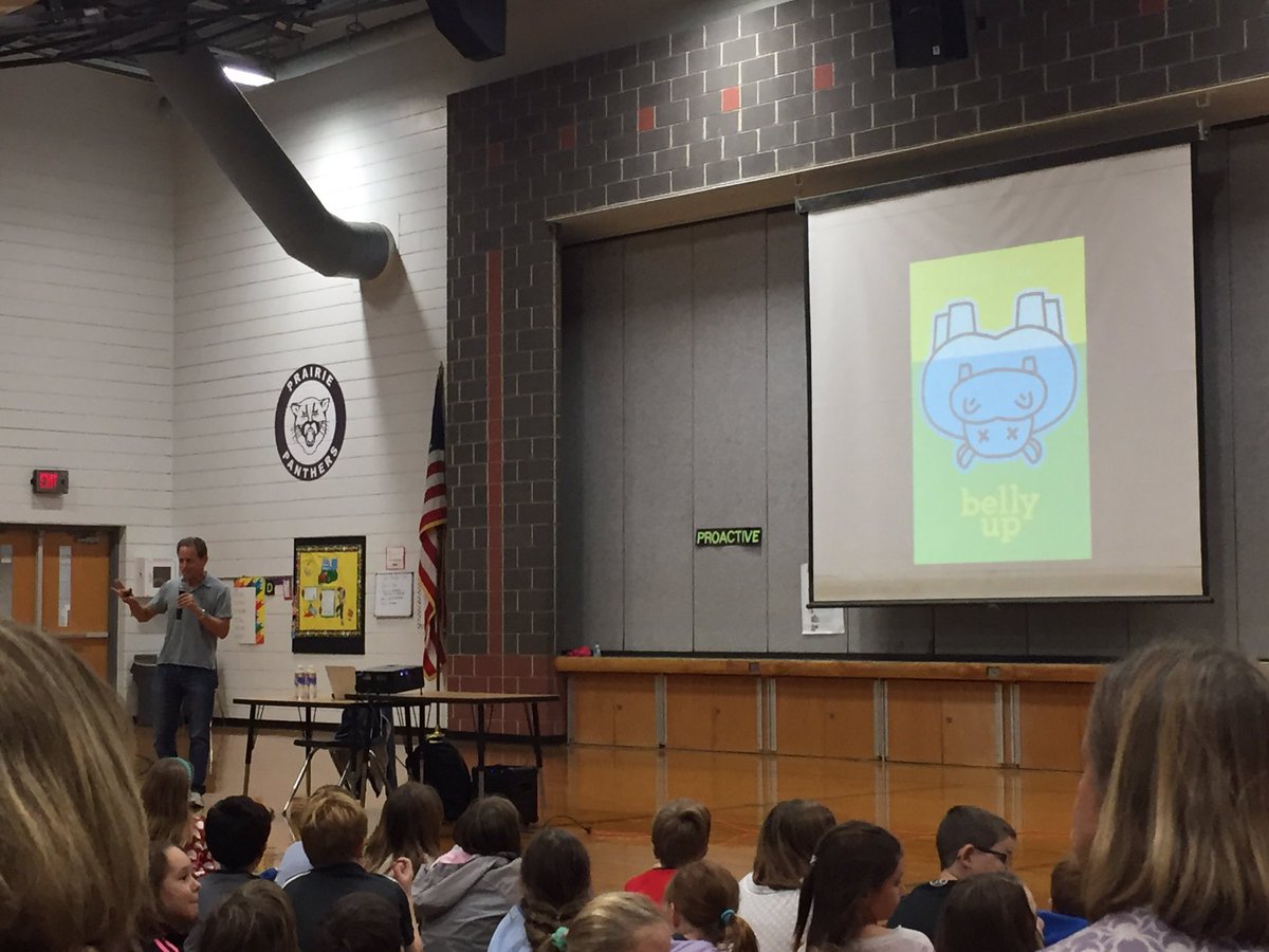 Prairie512Teach's tweet photo. #prairie5thgraders have been pumped all week long for this! Thanks @AuthorStuGibbs for visiting! β€οΈπ€πβ€οΈ https://t.co/3Vk2kkk2NC