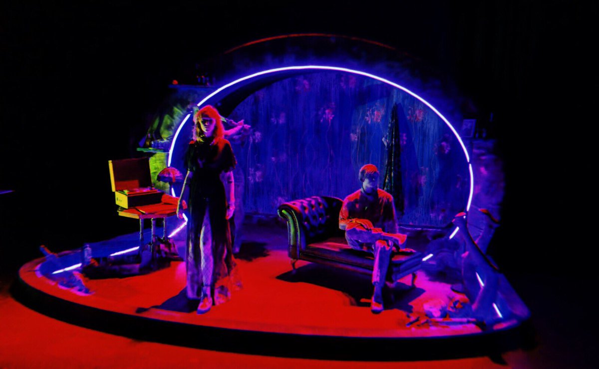 jasmineswan01's tweet photo. Sssssold out first night tonight for @elf_lyons #Medusa #QueenOfSnakes 🐍🐍🐍🐍 @NSTheatres @MadebyLab // direction: #IanNicholson, set&costume: @jasmineswan01, lighting: @JessBernberg_, sound: @JimWhitcher, producer: @imsureitllbeok https://t.co/HKl1au4LLY