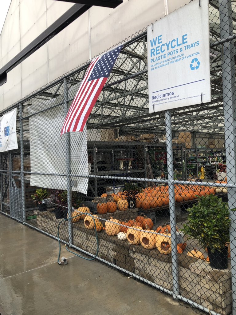 2773Lowes's tweet photo. Little bit of rain can’t stop Curtis from fixing our garden center flag. 🇺🇸🇺🇸🇺🇸 @1280Market @2773lowe https://t.co/WSnI00om44