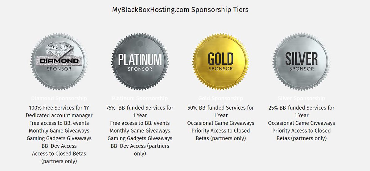 BlackBoxServer1's tweet image. Are you a clan leader or community manager or youtuber or streamer, with a clan/community website looking for sponsorship?

Check our sponsorship program and APPLY NOW! 😉😉

myblackboxhosting.com/clan-community…