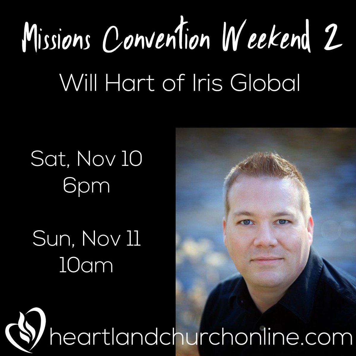 heartlandankeny's tweet photo. Join us for two special services with Will Hart! 🔥 #iris #willhart @IrisGlobalOrg #aroundiowa https://t.co/DkAtdlxl5x