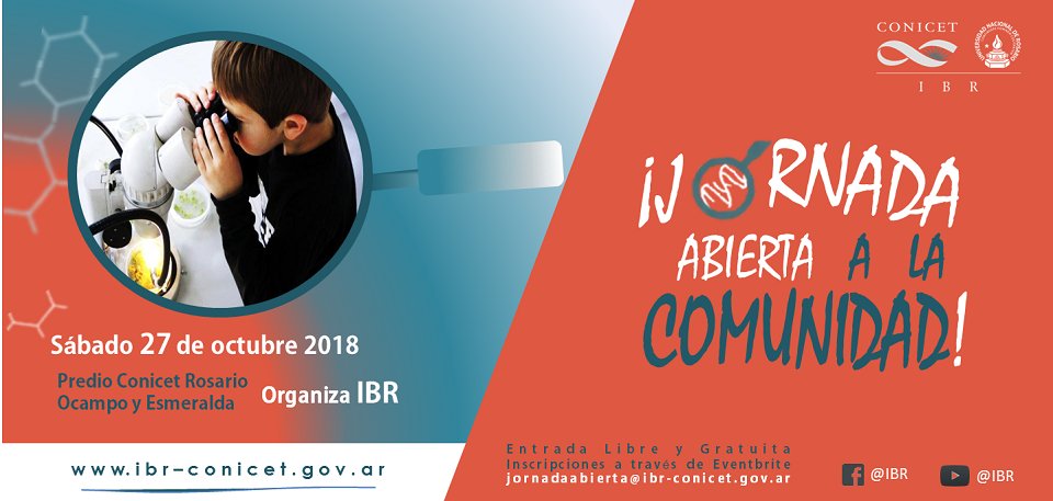 4ª Jornada Abierta a la Comunidad! Sábado 27 de octubre! Te esperamos. Inscribite!👇
eventbrite.com.ar/e/ibr-jornada-…