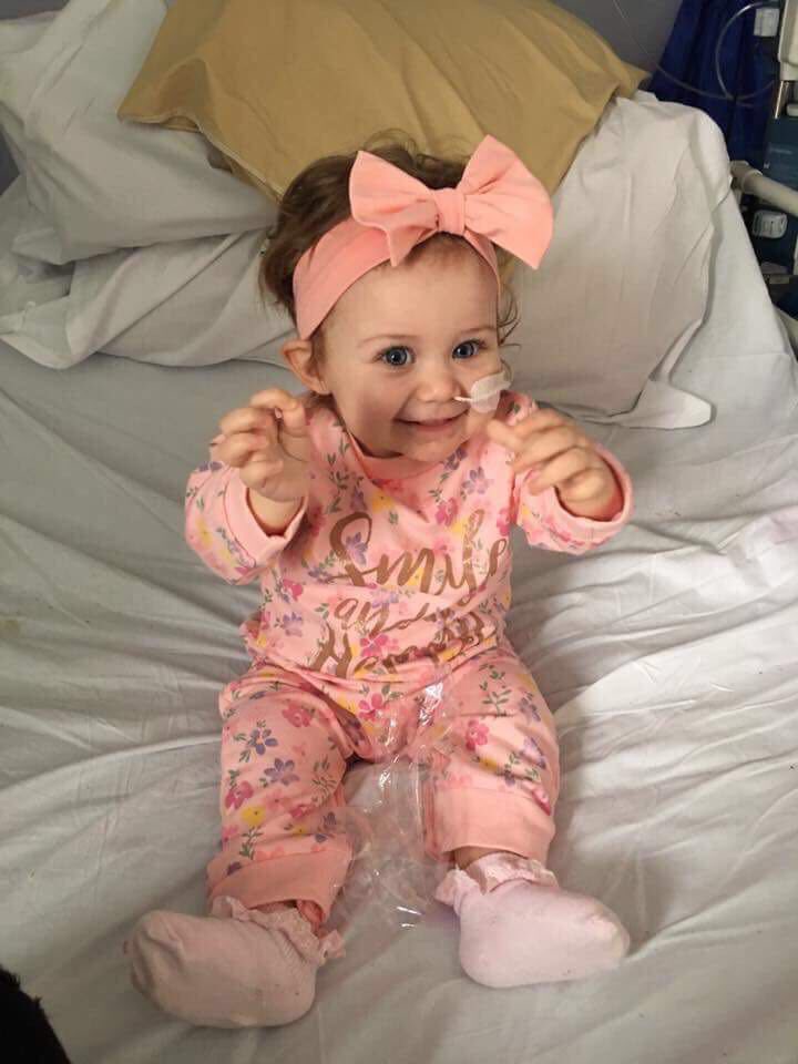 fund_ivy's tweet photo. #ThrowbackThursday to the start of Ivy’s fight🎗

Rt to help us raise more awareness for beautiful Ivy’s fight 💕 https://t.co/BvuLxRtKFR