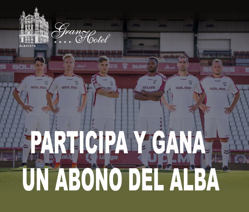 #FelizPuente ¿Quieres un #abono del <a href="/AlbaceteBPSAD/">Albacete Balompié 🤍</a> para esta temporada totalmente #GRATIS? Participa en nuestro #sorteo en #Instagram. 
➡️ instagram.com/p/Boysg2Mlv1m/…