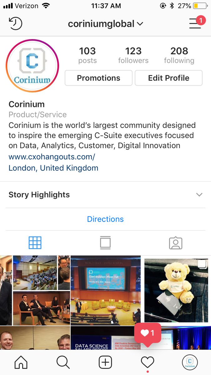 CoriniumGlobal's tweet photo. Follow us on Instagram @coriniumglobal keep up with all of our events, especially CAO Fall Day 4 happening now in Boston! #CAOFall #ChiefAnalyticsOfficer #Fall #CAO #Analytics #BigData #DataScience #Conference #CSuite #DigitalInnovation #Instagram https://t.co/r7SuFoXQnu
