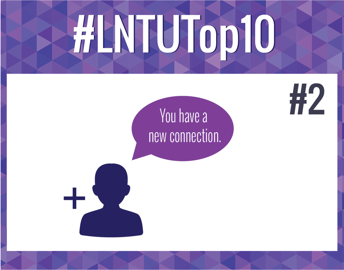 LeadershipNTx's tweet photo. The #2 reason to be a part of #LNTU4? You're guaranteed to increase your LinkedIn connections. Applications for LNT University Class 4 due tomorrow by noon! Learn more: https://t.co/5fENEGohn2 #LNTUTop10 https://t.co/PpPULfEmkL