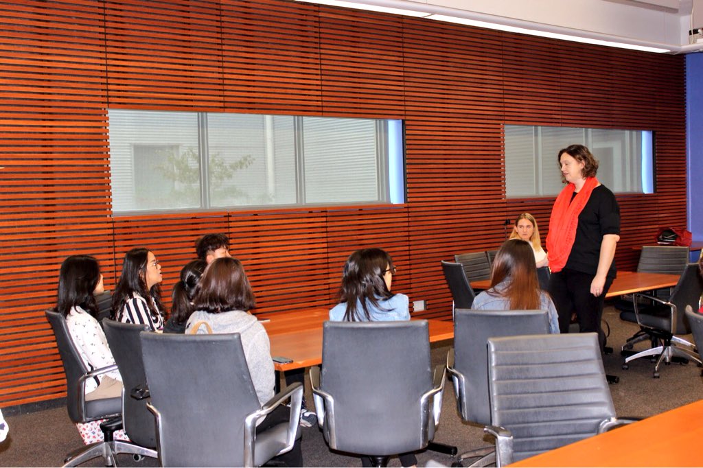 We have the pleasure of having Stefanie from <a href="/FourSeasons/">Four Seasons Hotels</a> Resort Whistler, B.C speak to our #hospitality #tourism &amp; #culinary students about current &amp; future career opportunities ⛰ 🏨 <a href="/HumberHRT/">Humber Hosp/Tourism</a>