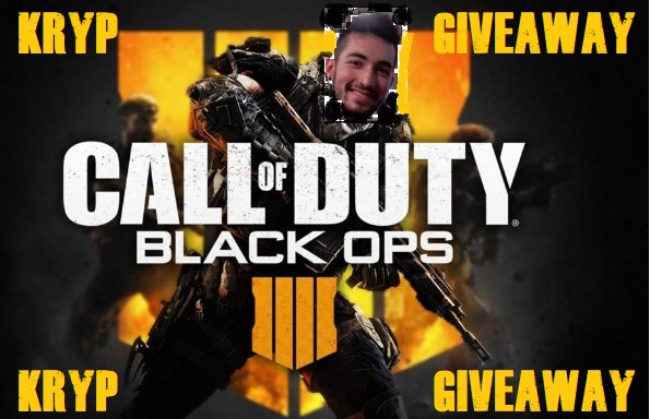 IvaanCuesta's tweet photo. --- SORTEO / GIVEAWAY !! --- for this weekend.

#CallOfDuty #BlackOps4  #BlackOut PC key 

How to join here / Cómo entrar aquí:

➡️https://t.co/VEszkWhdZC

IMAGELOLXD

https://t.co/Qv4I7ZUM02 https://t.co/S2ZUeHgTjF