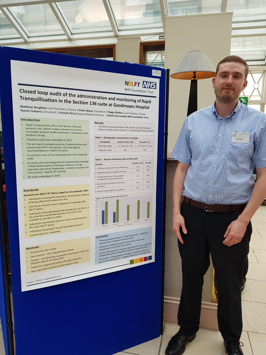 Proud of our @nelft trainee's. Great posters presented at #GAPsych2018 @rcpsych @ImranKhan_HTT