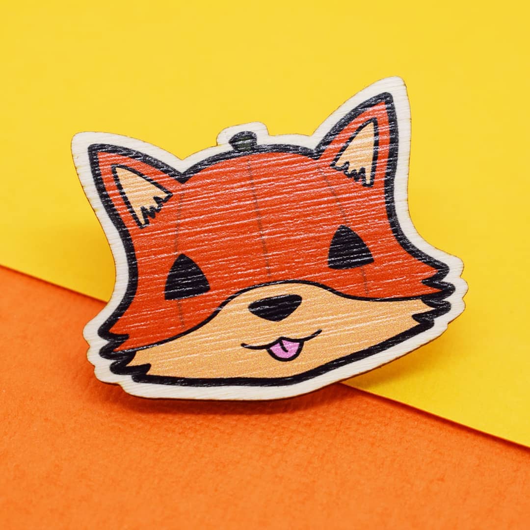 RoboticCookie's tweet photo. Our new limited edition wooden Halloween pins are here!!
Available on Etsy 💖😊💖
https://t.co/nmE1kSP99Y 
#Halloween #Etsy #woodenpin #zapcreatives #fox #pumpkin https://t.co/vbv4pD1uTI