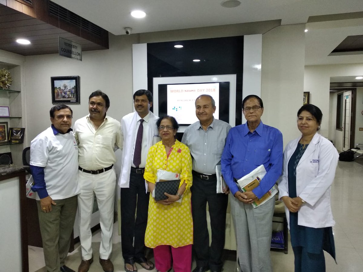 VisitechEyeCen's tweet photo. Celebrating World Sight Day 2018 
at Visitech Eye Centre, Jasola Vihar , New Delhi, India 
EYE CARE EVERYWHERE https://t.co/KKukUle3Si