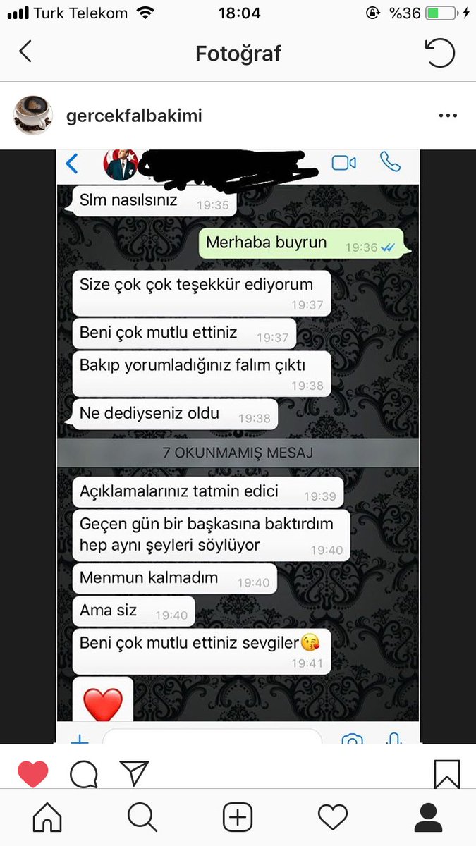 İnstagram hesabımız 🤙 Müşteri memnuniyetimiz devam ediyor 🤙 Siz daha baktırmadınız mı 🤨 #fal #sufalı #tarotfalı #kahvefalı