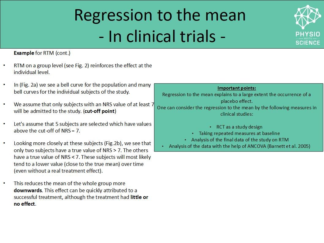 PhysioMeScience's tweet image. #statistics #regressiontothemean #placebo 
#thethreemostdangerouswordsinmedicineinmyexperience
 Regression to the mean -  A detailed description 

👇👇👇