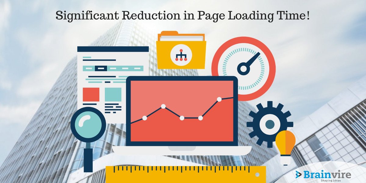 Brainvire's tweet image. Website enhancement - Page loading time reduced by 75%, from 12 seconds to 3 seconds!  Visit: goo.gl/TPyQcZ
#WebEnhancement  #PageLoadingTime