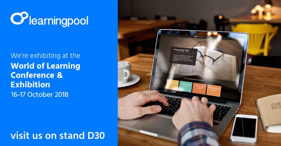 LearningPool's tweet photo. As one of the world's largest providers of #adapt content why not visit us on #standD30 at #WOL18 @Learn_EventsUK and browse our catalogue of tailor-made #elearning that you can curate, edit and maintain easily! #LnD #HR #Education https://t.co/QbXrxVLPUY