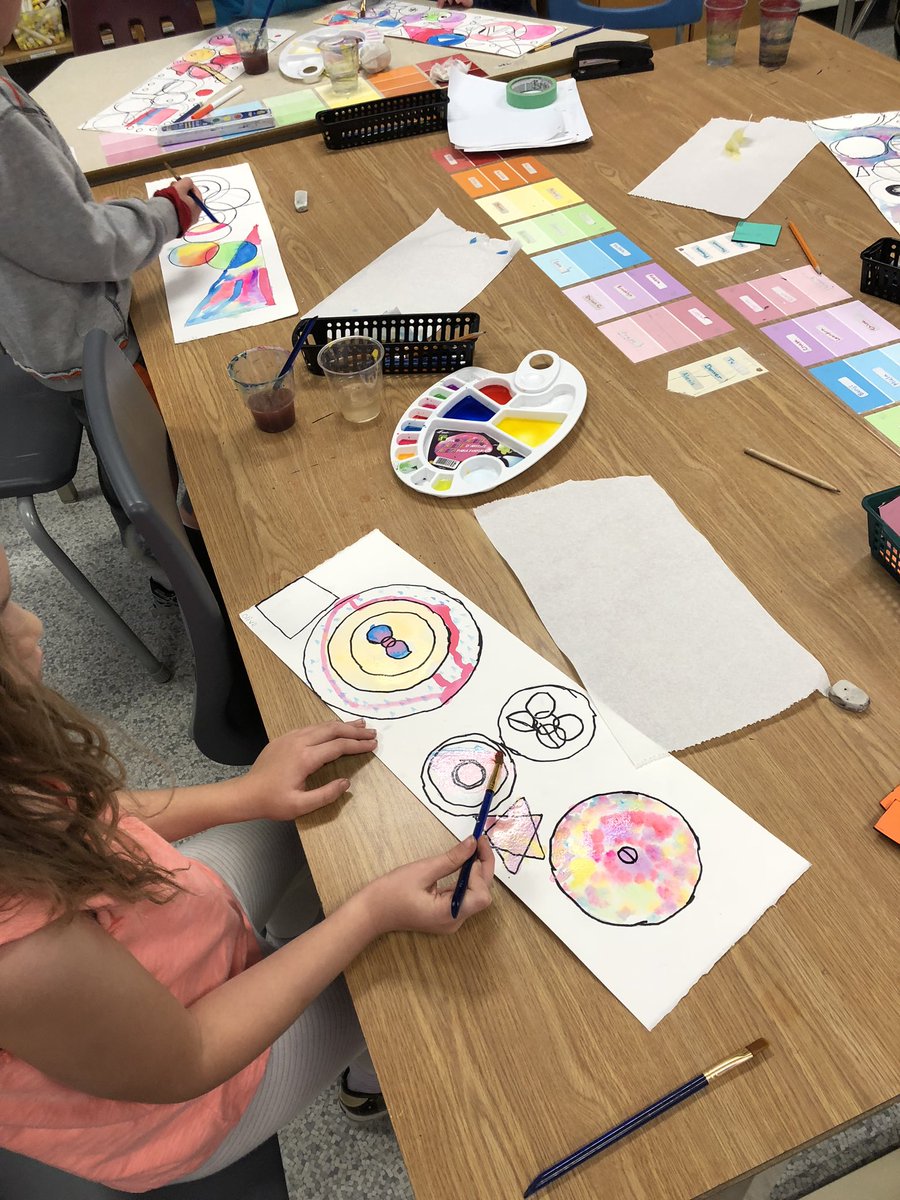 JenniferBarr28's tweet photo. One of my most favourite art activities! Painting inspires kids @FMPSD @thickwoodArts https://t.co/yJgPJVhQ7u