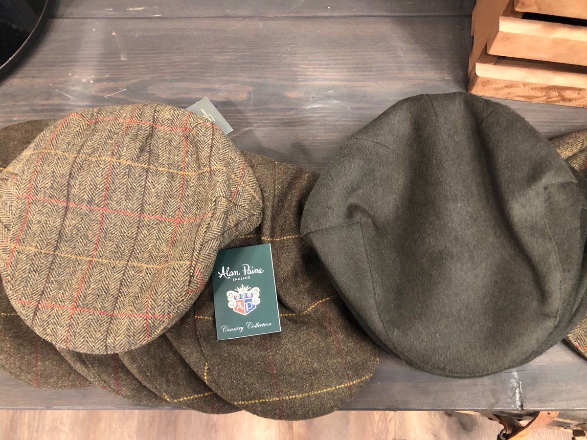 smithbilthats's tweet photo. NEW in store! Tweed flat caps by @alanpaine_england now on sale for $69.95! https://t.co/tHe6qAVJM8
