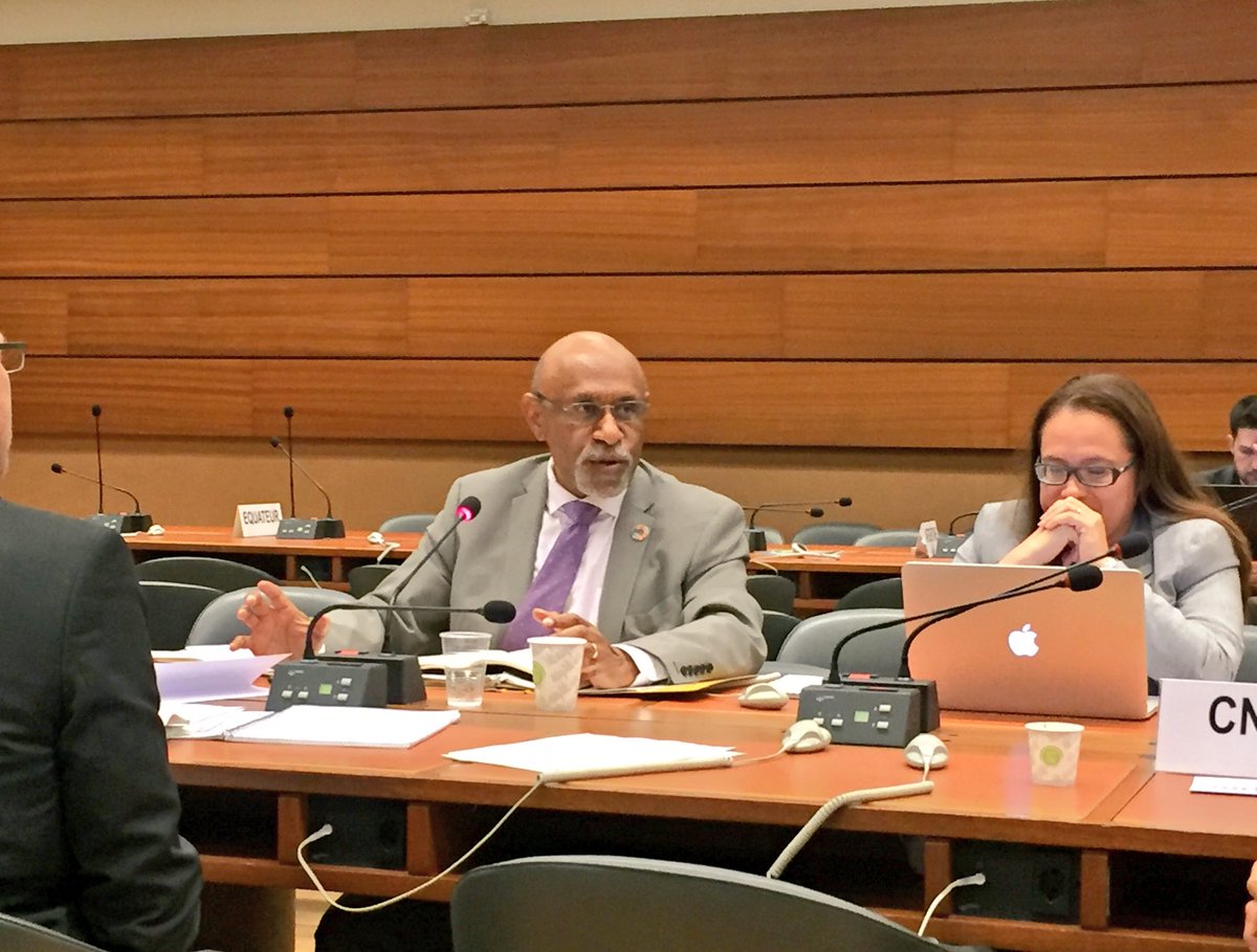 UNCTAD_BioTrade's tweet photo. #NTMsWeek: And that’s a wrap! @Bonguglo concludes the 3 day meetings by emphasizing need to address #NTMs & #VSS on how fair & equitable benefits can be shared across value chains We all need to work together to being clarity to these issues to achieve the #SDGs https://t.co/shar2b4jBQ