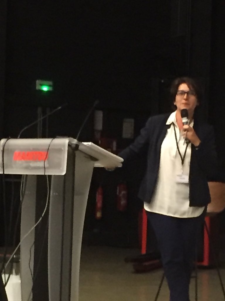 MedefPDL's tweet photo. .@IsabelleLLeroux chef de file formation professionnelle @MedefPDL #coparef #crefop tres sereine sur le sujet #AvenirPro conclut cet événement @medefpdl @GARF_Asso chez @GroupManitou https://t.co/87eb3GcrKx