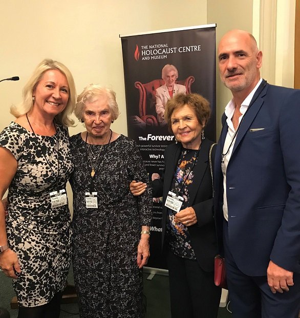 davepperlmutter's tweet image. This morning @JulesTucker &amp;amp; I had the privileged to meet #Holocaust survivors at the @HouseofCommons who are involved in the @HolocaustCentUK #ForeverProject preserving their testimonies future generations with incredible 3D interactive technology! #ThursdayThoughts