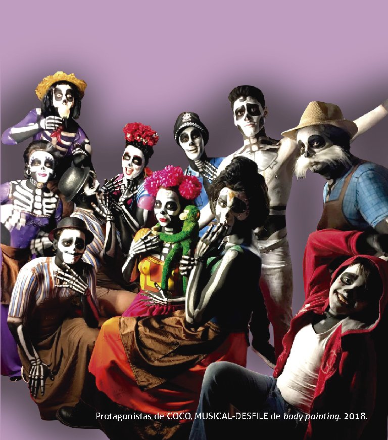 escuelasusana's tweet photo. ¿Preparados para Halloween?
#cocoelmusical #maquillajecorporal #murcia https://t.co/jzGHI5Etkf
