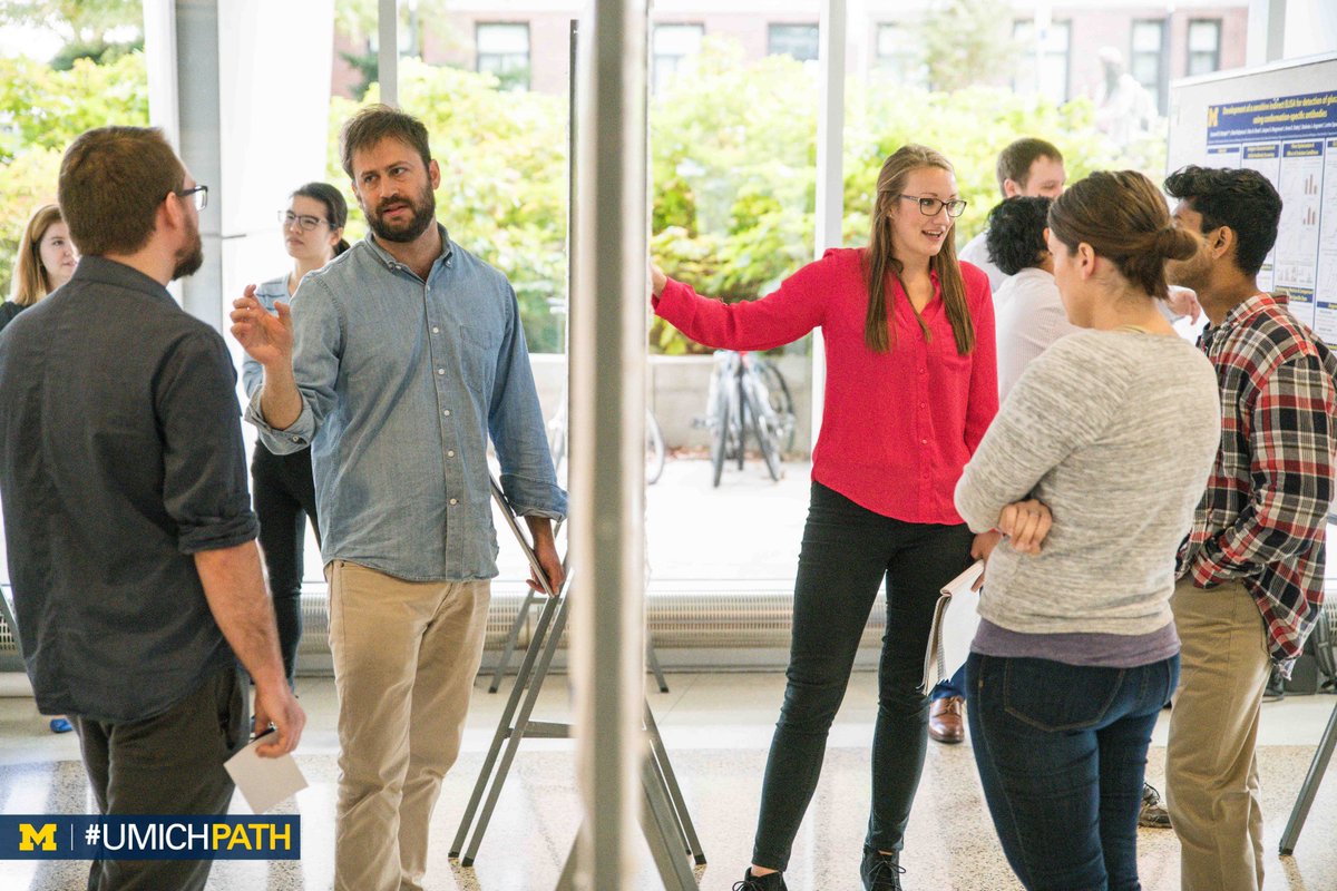 UMichPath's tweet photo. Time for our first poster session #PFD2018 https://t.co/x2oh7kXetk
