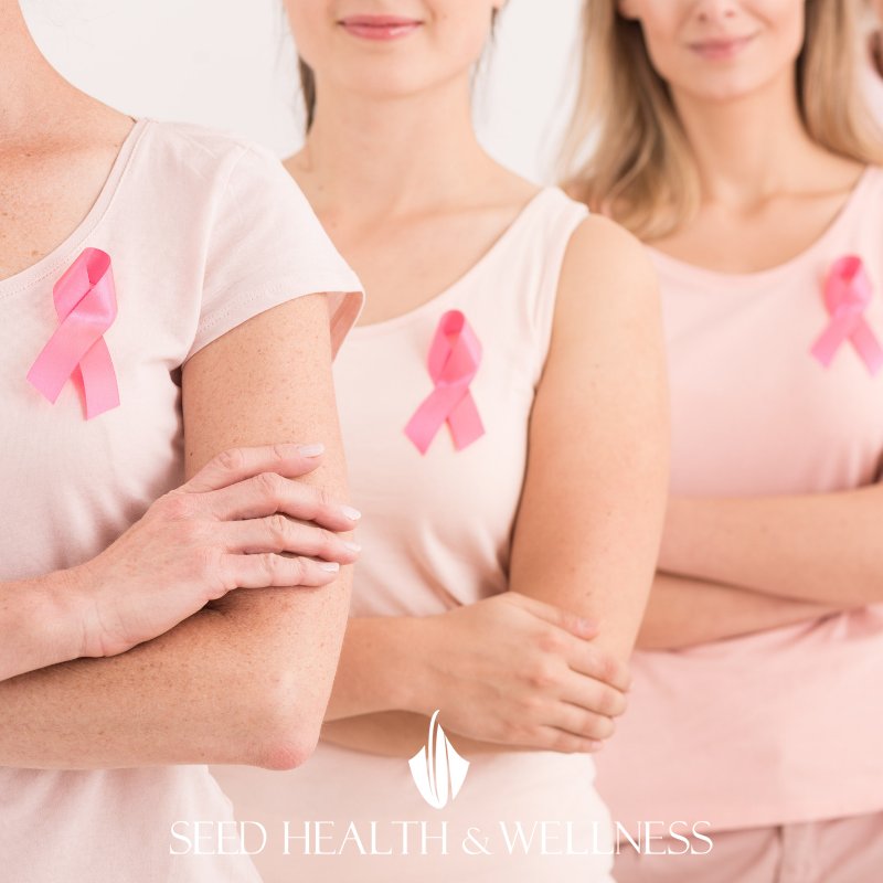 SeedWellness's tweet photo. October is #BreastCancerAwarenessMonth & 1 in 8 women will get #breastCancer in their lifetime. If you don't know how to #getScreen contact Seed Health & Wellness and we will find help for you. #cancer #fighttogether ##selfcare #pinkribbon https://t.co/BII0e059Nd