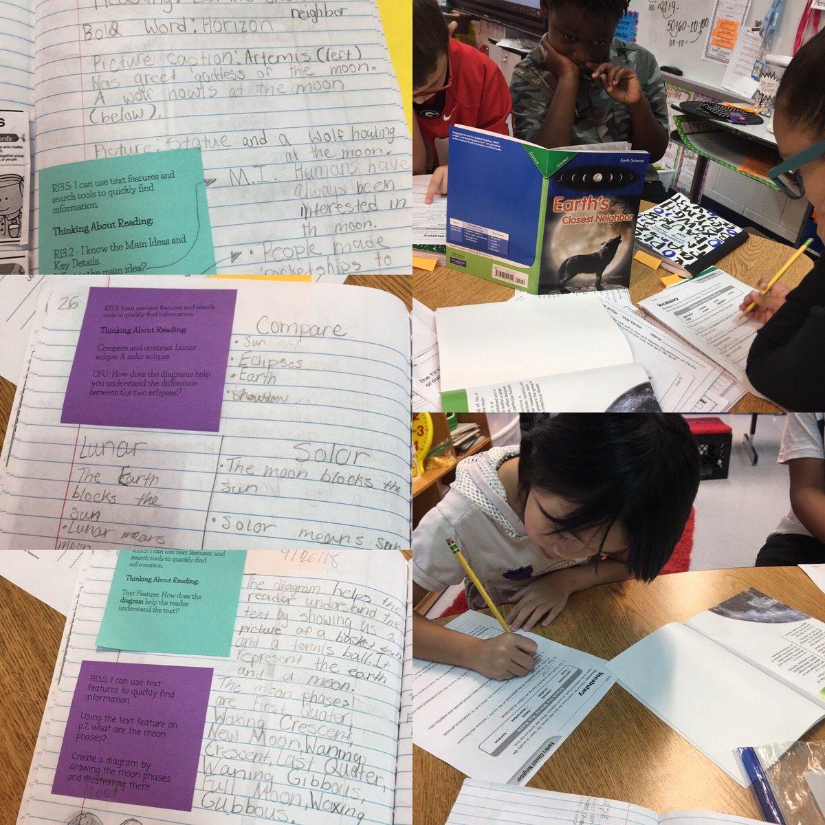 Small reading group - sticky note focus with vocabulary wrap up and text feature review! #smallgroup #postits #stickynotes <a href="/springhillsuns/">Spring Hill ES</a> <a href="/shes_3rd/">SHES 3rd Grade</a> <a href="/fcboe/">Fayette County Public Schools</a> #balancedliteracy