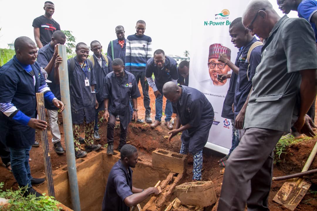skillupng's tweet photo. Plumbing installation and maintenance department @npower_ng Nbuild batch 1b https://t.co/qDeG42GclL