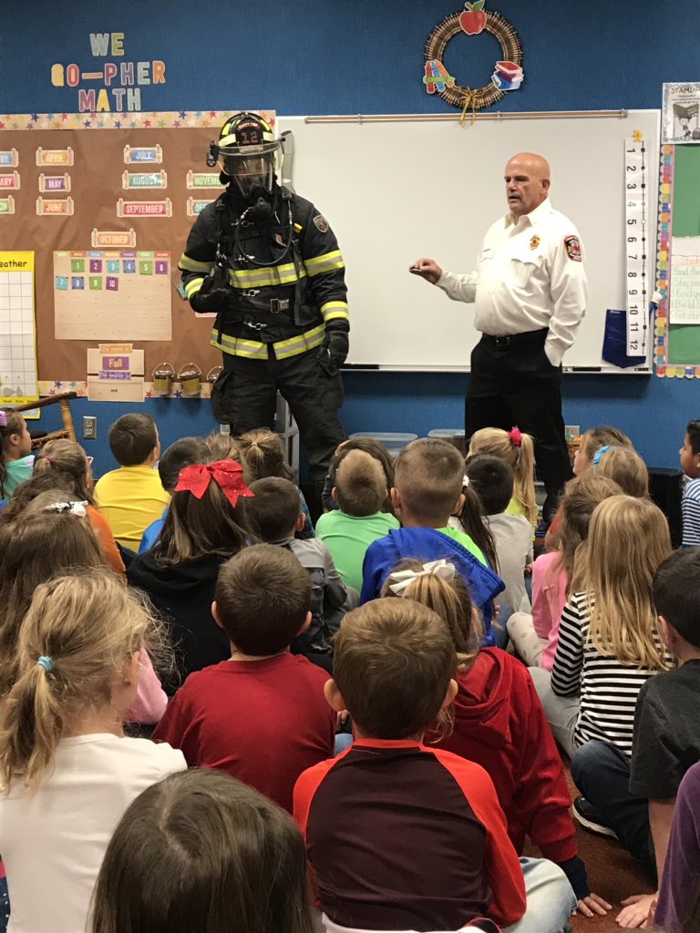 scarter40's tweet photo. Thank you @PerryTwpFire for teaching us about fire safety.  We learned a lot!  @CPElem https://t.co/mCZhtRIo63
