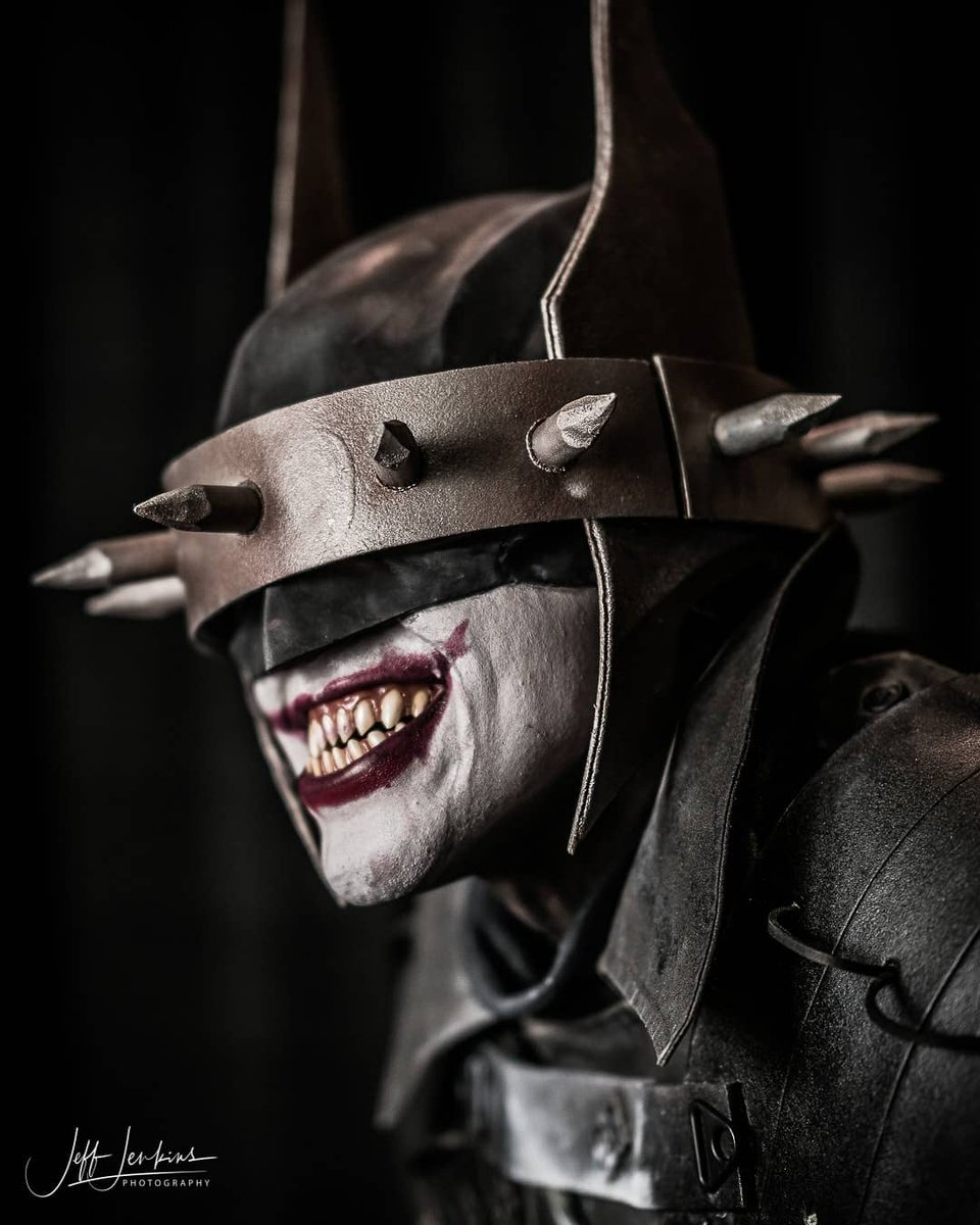 jjenkinsphoto's tweet photo. “You know I am something twisted and wrong, and that terrifies you.”
🦇 🦇 🦇
Batman Who Laughs | @Flintwyrm
Photographer | @jjenkinsphoto
Event | @officialmegacon
——————————
#scottsnyder #batmanmetal #batman #joker #batmanwholaughs #dc #dccomics #harleyquinn #fanexpo #fxb2018 https://t.co/xn7qMxDl3W