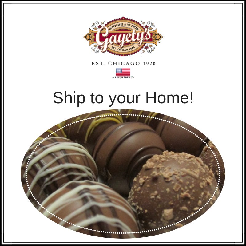 GayetysChoc's tweet photo. Don’t live near one of our shops? Have some treats shipped to your door! https://t.co/o6hIFwWPLN