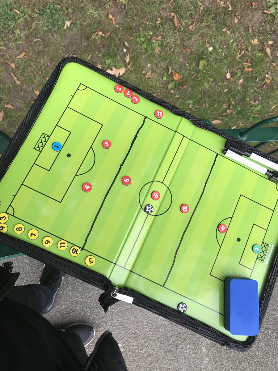 adamedwards97's tweet photo. Got the tactics board out tonight trying to get the girls to play using 3rds of the pitch https://t.co/J0f4GTN0RH