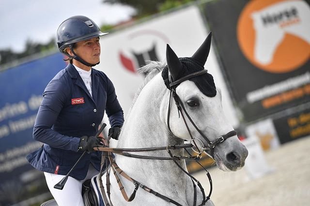 Does your trainer teach you to check your distance from the top rail or the ground? We’ve been told both! 😜Let us know where you look when checking your distance to a jump below! 

#repost  #📷 <a href="/katharinaoffel/">Katharina Offel</a> 

Photo 📸 Pegasus Photo